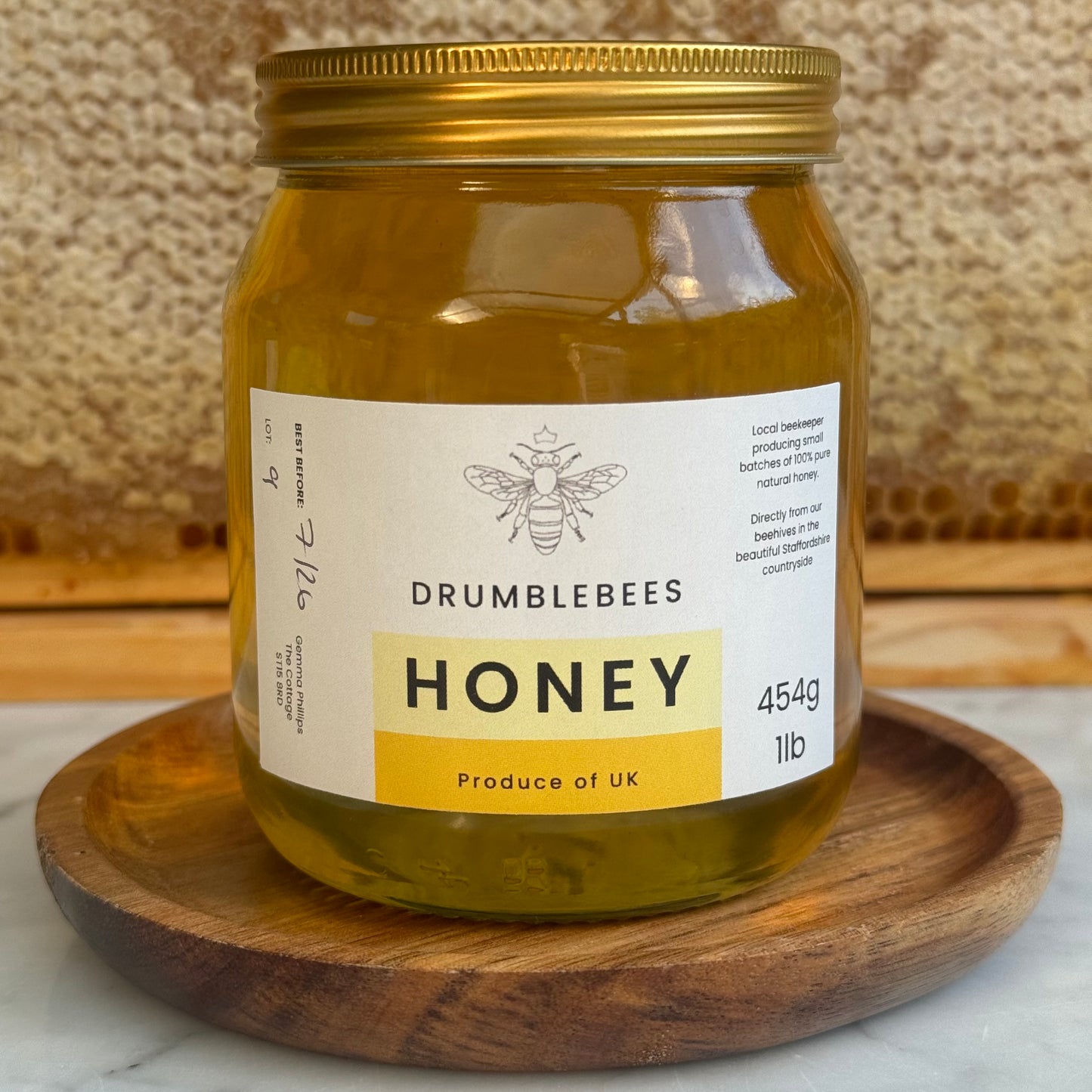 1lb | 454g 2025 Spring Honey