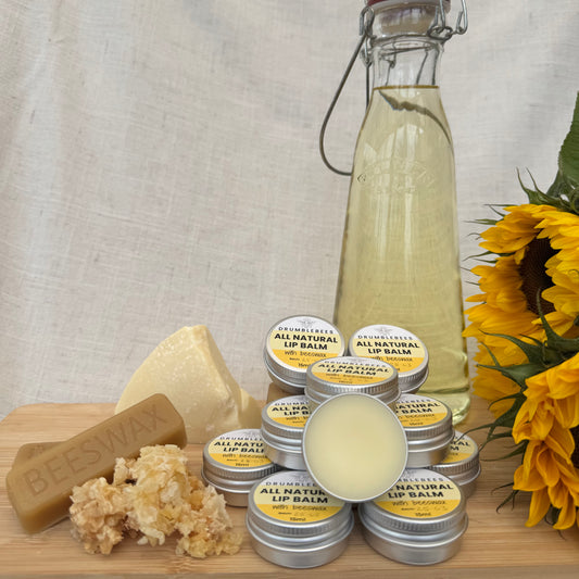 All Natural Lip Balm with beeswax